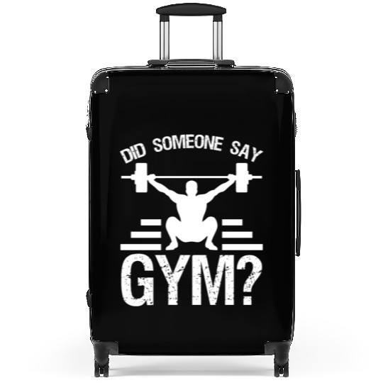 Fitness Gym Strongman Bodybuilder Suitcases