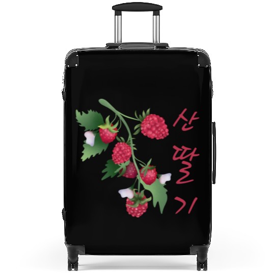Korean Raspberry Suitcases