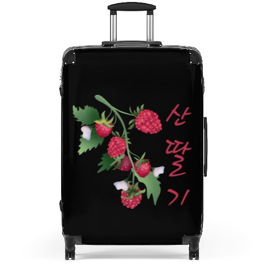 Korean Raspberry Suitcases
