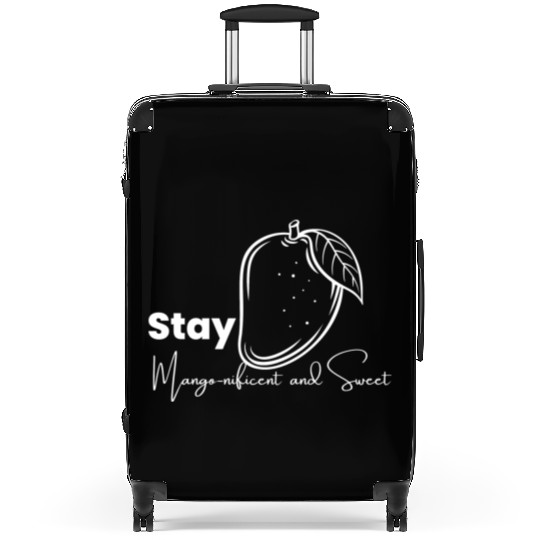 Stay Mango Nificent And Sweet Suitcases