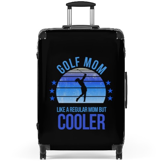 Golf Mom Golfer Golf Fan Mothers Day Birthday Suitcases