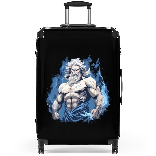 Zeus' Thunderbolt: Godly Gym Dominance Suitcases