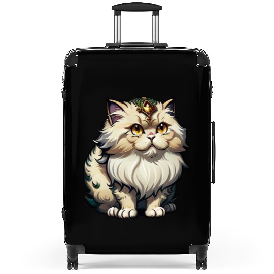 The Prince of Persian cat Suitcases