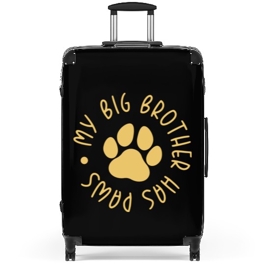 My Big Brother Has Paws Suitcases