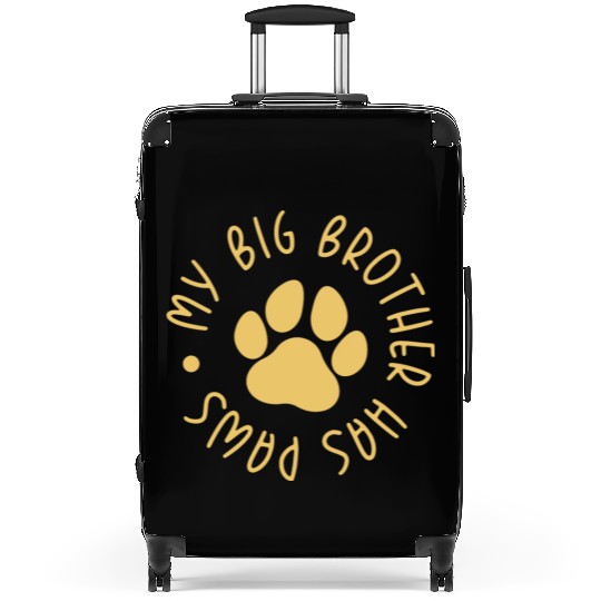 My Big Brother Has Paws Suitcases