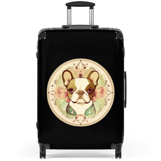 Boston Terrier Suitcases