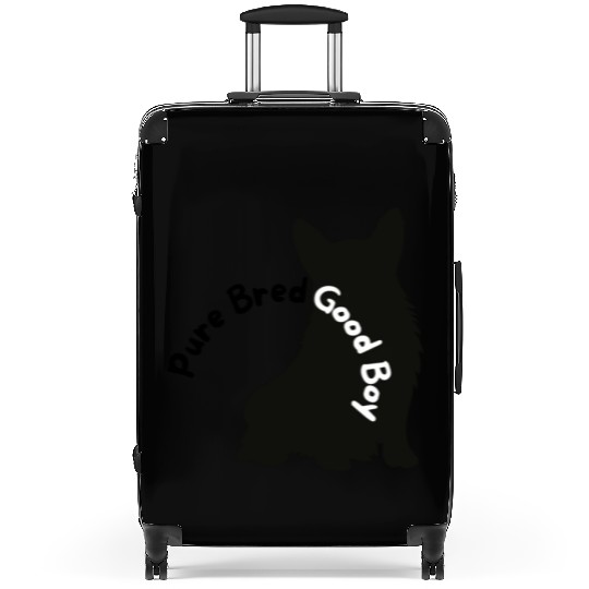 Good Boy Corgi Suitcases