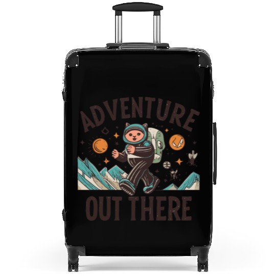 Adventure is out there Suitcases