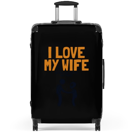 I Love My Wife Hunt Aliens Ufo Conspiracy Alien Suitcases