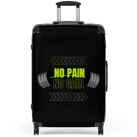No Pain No Gain by Pandido Suitcases
