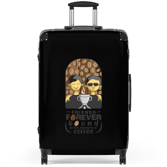 Friends Forever Coffee Lover Suitcases
