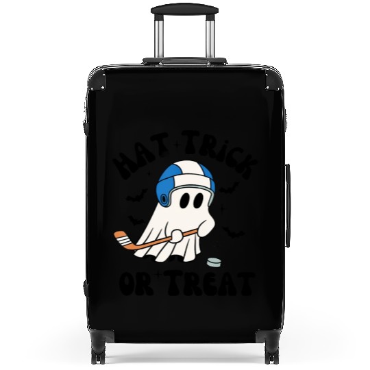Hat Trick or Treat, Hilarious Hockey Halloween Suitcases