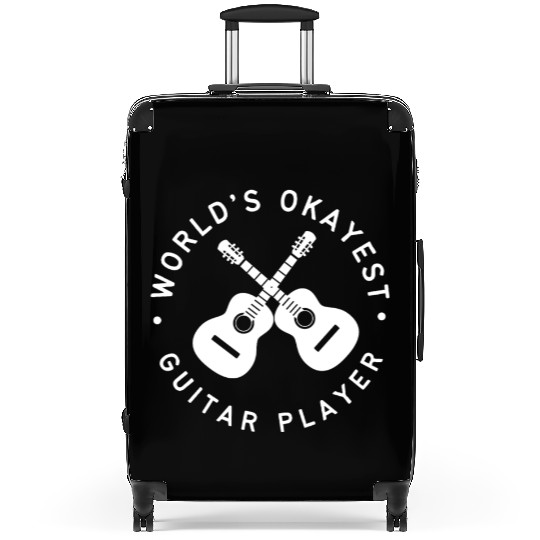 Worlds Okayest Guitar Player Suitcases