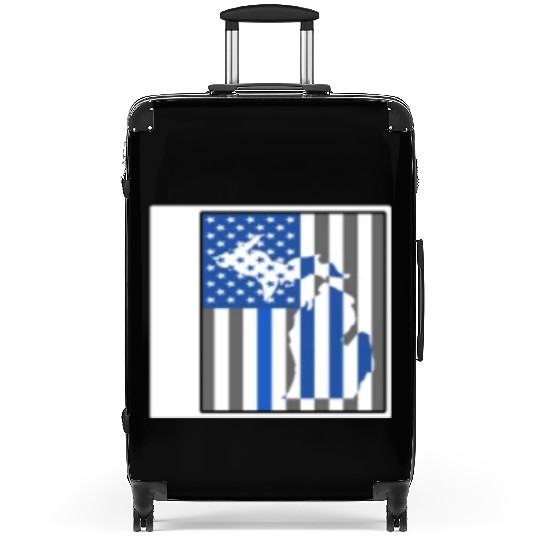 Police Suitcases, Michigan State Police Suitcases, Detroit