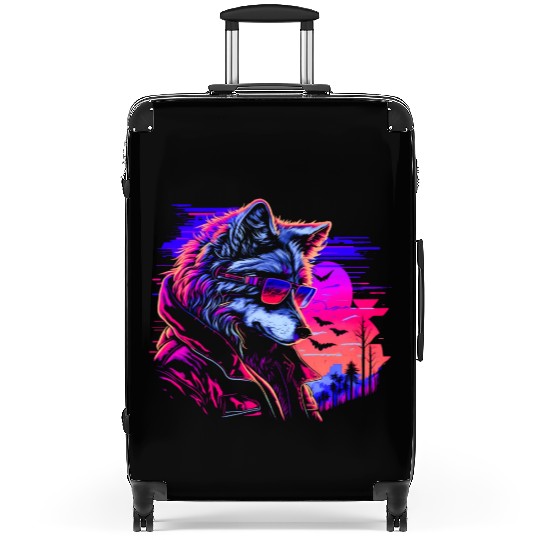 Midnight Synth Serenade Suitcases