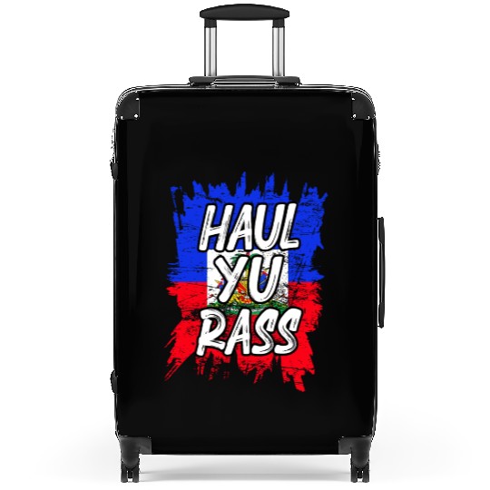 Creole Magic Afro Pride Kriol Haiti Flag Haitian Suitcases