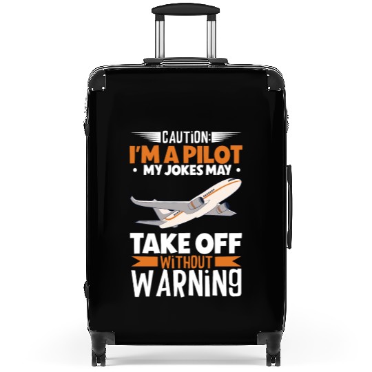 Pilot Aviation Airplane Airline Future Pilots Suitcases