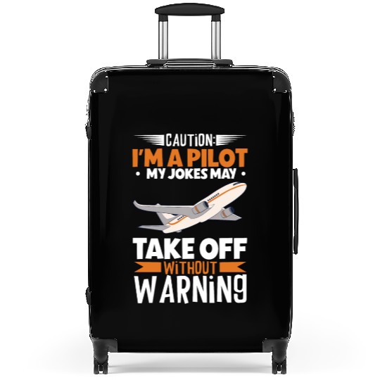 Pilot Aviation Airplane Airline Future Pilots Suitcases