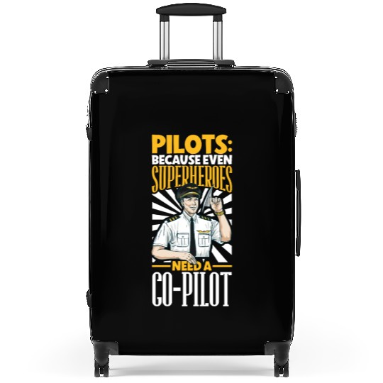 Pilot Aviation Airplane Airline Future Pilots Suitcases