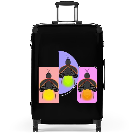 Glowing Firefly Suitcases