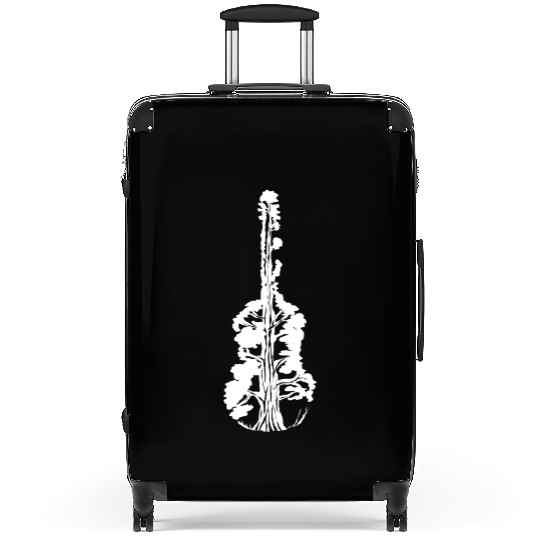 Guitar Music Tree Nature Guitarist Suitcases