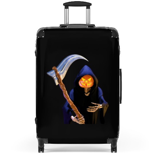 The Grim Reaper for Halloween Suitcases