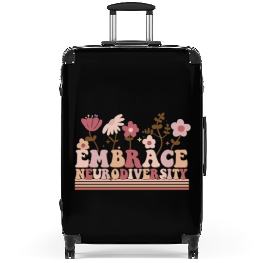 Embrace Neurodiversity Suitcases