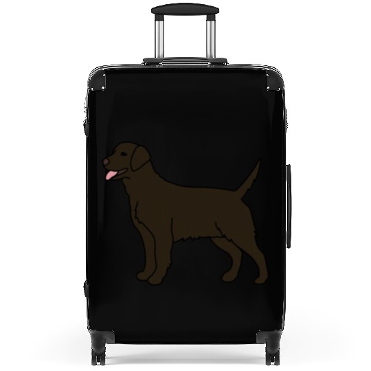 Chocolate Labrador Gift For Dog Lover Suitcases