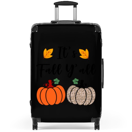 It s Fall Y all Cute Gnomes Pumpkin Spice Season Suitcases