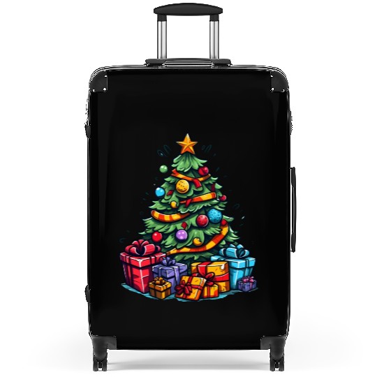 Christmas tree Suitcases