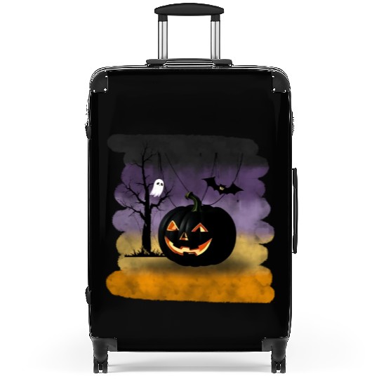"The Midnight Pumpkin" Suitcases