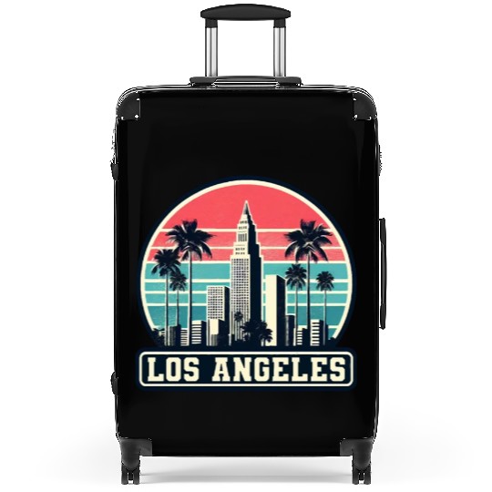 Los Angeles City Lover Suitcases