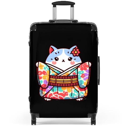 Japanese cat or Neko Suitcases