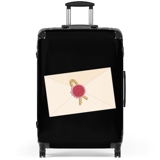 closed envelope with seal Suitcases