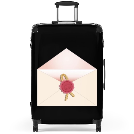 beautiful envelope with an elegant seal Suitcases