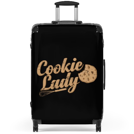 Cookie Lady Confectioner Cake Suitcases