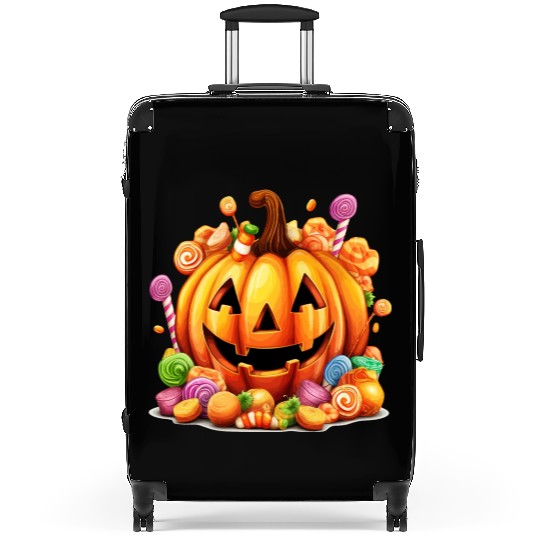Fun Halloween Sweet Pumpkin Sugar Magic Suitcases