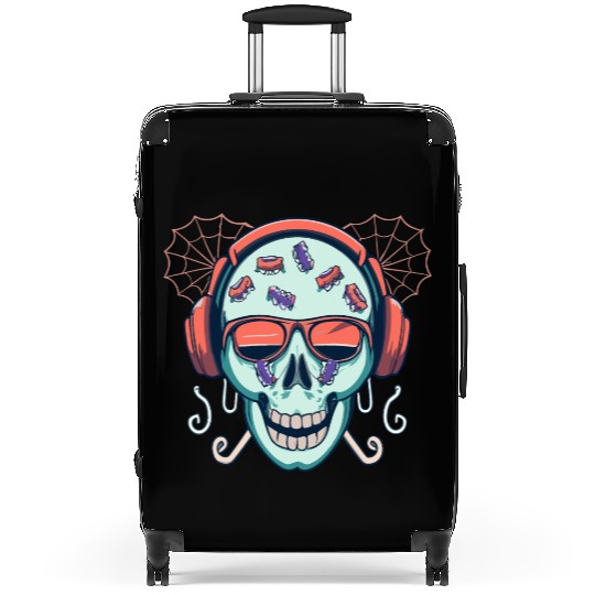 Skull Candy Halloween For Music Suitcases