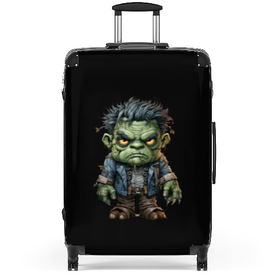 Halloween Frankie's Playful Monster Mash Suitcases