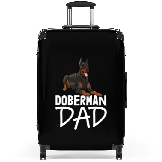 Doberman Dad Suitcases