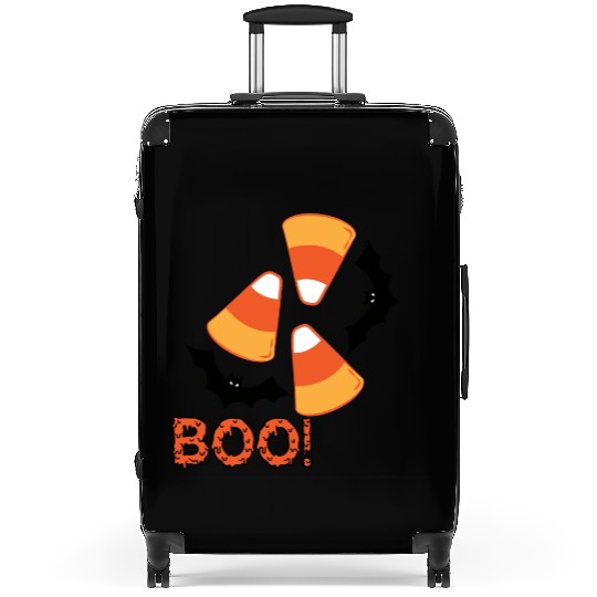 Candy Corn Design Suitcases
