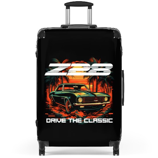 Sunset Camaro Z28 Suitcases