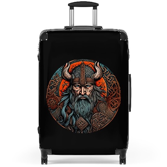 Viking / Odin / Thor / Celtic / Helmet / Nordic Suitcases
