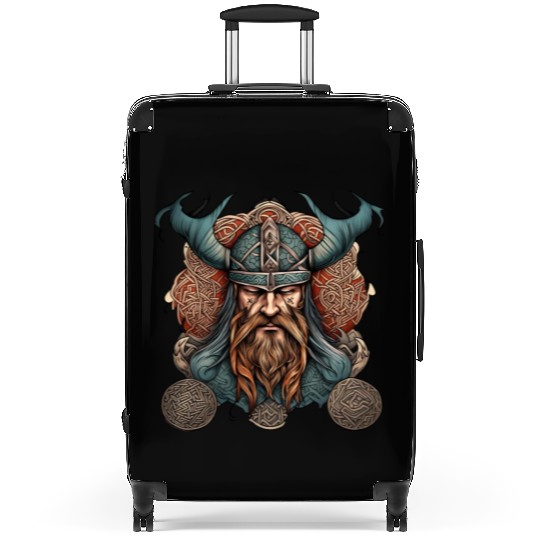 Viking / Odin / Thor / Celtic / Helmet / Nordic Suitcases