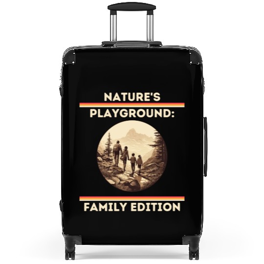 Nature's Playground: Family Edition Family Hiking Suitcases