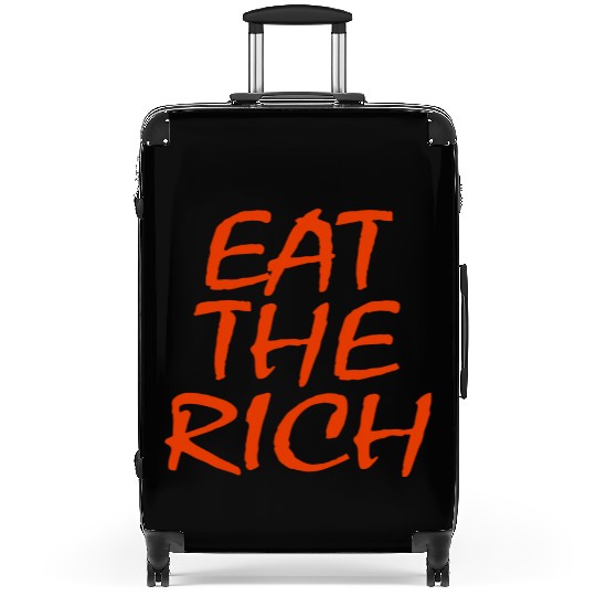 UAW Eat The Rich Suitcases