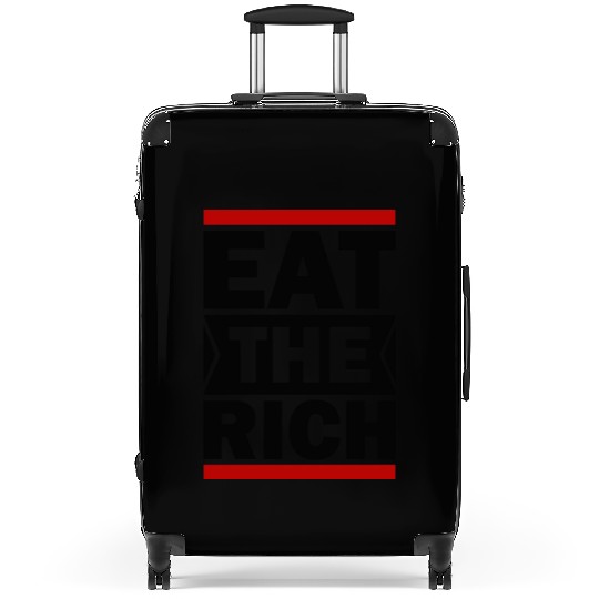 UAW President Shawn Fain Eat The Rich Suitcases