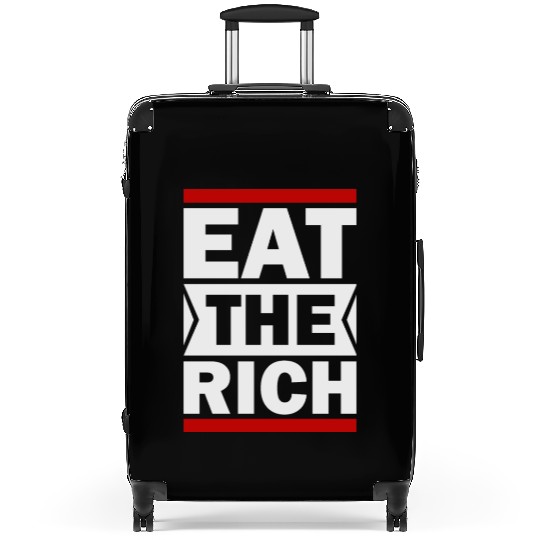 UAW Eat The Rich Suitcases