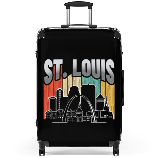 St. Louis Missouri Vintage Suitcases