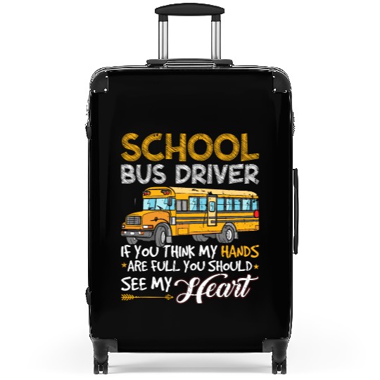 Student Delivery Specialist School Bus Driver Suitcases